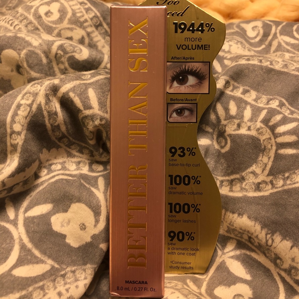 Too faced better than sex mascara